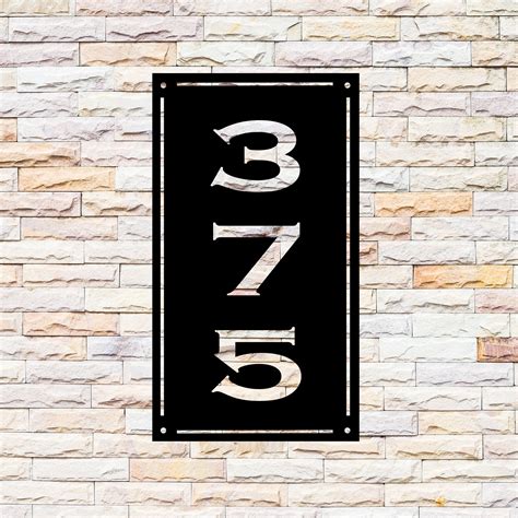 metal house numbers winnipeg|metal signs online canada.